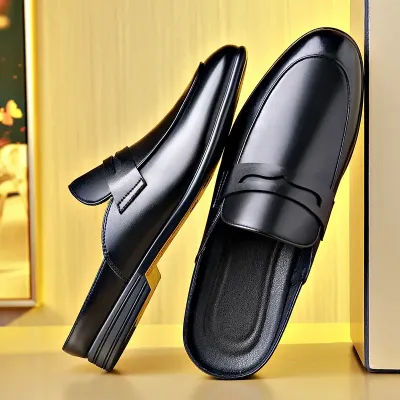 BRITISH SIMPLE GENUINE LEATHER LOAFER
